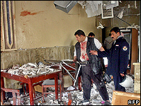 پیر کے روز بھی بغداد میں کئی بم حملے ہوئے تھے( فائل فوٹو)