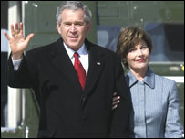 George ve Laura Bush