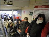 Papunësia në Spanjë