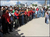 नेपाल के माओवादी विद्रोही 