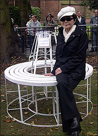 Yoko Ono in Coventry