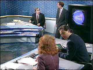 Clockwise - David Passmore, Tony Target, Chris Vacher and Annie McKie