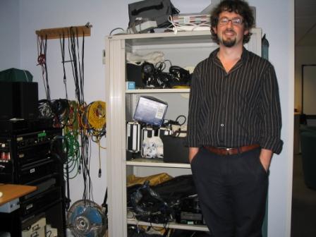 Matt and technical equipment