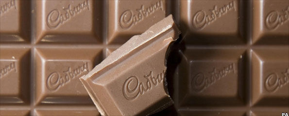 Cadbury chocolate bar