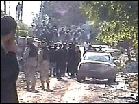 Bağdat'ta patlamanın meydana geldiği yer