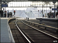 Staţie de tren din Germania