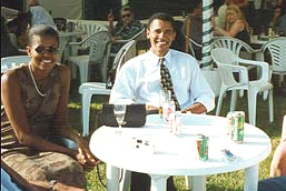 Barack Obama at Ian Manners' wedding