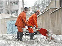 برف در تهران - عکس از خبرگزاری فارس