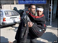 Patlamada yaralananlar