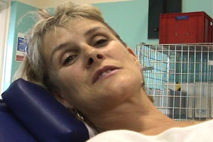 After years of thinking about it Helena's decided to give blood...