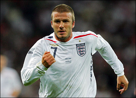 Will David Beckham's football be able to keep pace with his hectic travel schedule?