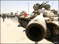 تانک عراقی در عماره