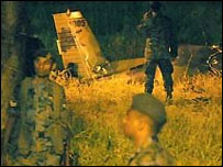 विमान का मलबा