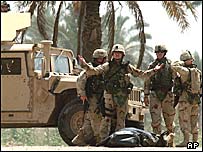 इराक़ में अमरीकी सैनिक 