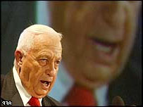 اسرائیلی وزیرِاعظم شیرون