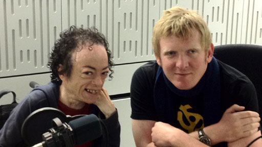 Liz Carr and Rob Crossan, hosts of Ouch! disability talk show