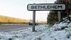 Photograph of Bethlehem road sign