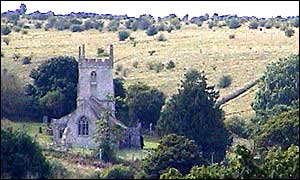 The church of St. Giles at Imber