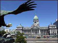 Palacio do Congresso argentino