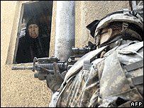 سرباز آمريکايی در عراق