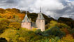 Castell Coch yn yr hydref gan Steve Ellaway