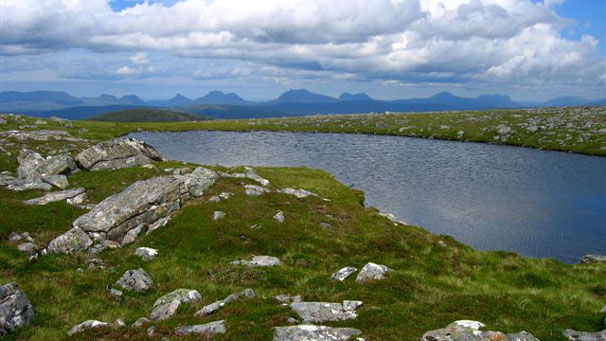 Mountains of the north west.