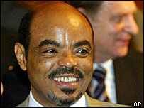 Etiopský premiér Meles Zenáví 