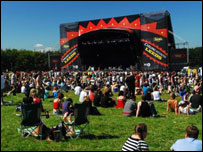 Leeds Festival 2007 main stage