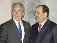 George Bush ve Nuri el Maliki
