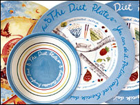 Prato especial para dieta