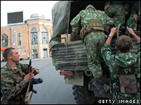 Lính Nga tại Gori