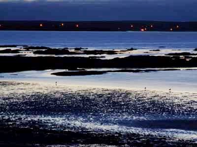 Broad Bay in summer evening peace
