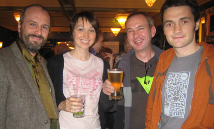 Patrick Baird , Andrea McVey, Davy Kilpatrick and Conor McKay