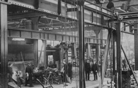 Brass foundry at the Royal Arsenal - Jack Vaughan 