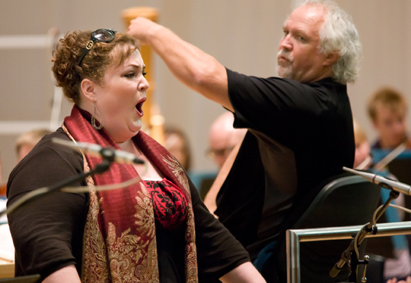 Soprano Heidi Melton and BBC SSO Chief Conductor Donald Runnicles