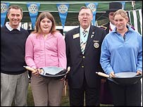 Winners of the Rotary Young Chef competition