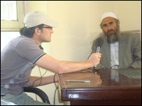 ياسين هلال با گزارشگر ما صابر عزيز