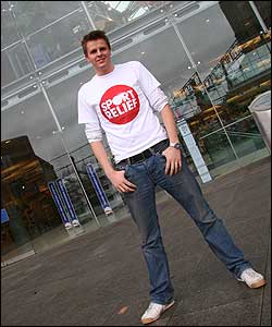 Jake Humphrey launches Sport Relief.