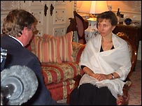 Mark Mardell and Marina Litvinenko