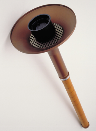Photo: The torch design for the 1980 Summer Olympic Games