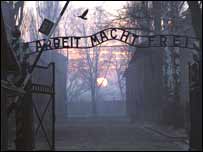 Entrada do campo de Auschwitz
