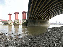 Under Blackfriars Bridge