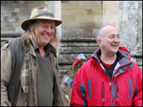 The Time Team's Phil Harding and Tony Robinson
