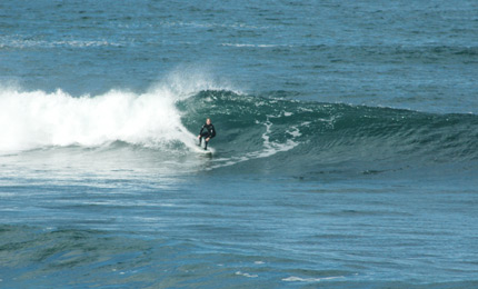 Jay finds more reefage on a rare, sunny, clean, sizeable Donegal day.