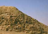 The pyramid of Taharqa at Nuri, Sudan