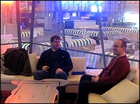 Paul & Nigel (technical team) 