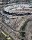 Obras do Estádio Olímpico (Fotos: London 2012)