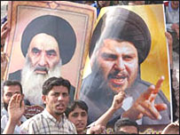 صدر و آيت الله سيستانی