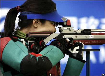 Du Li in action in April