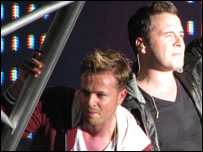 Westlife in Falmouth